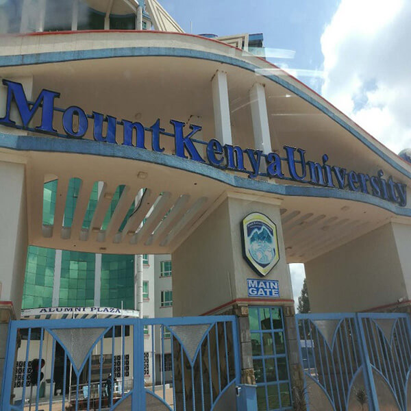 Système solaire de 60 kVA à l'Université du Mont Kenya